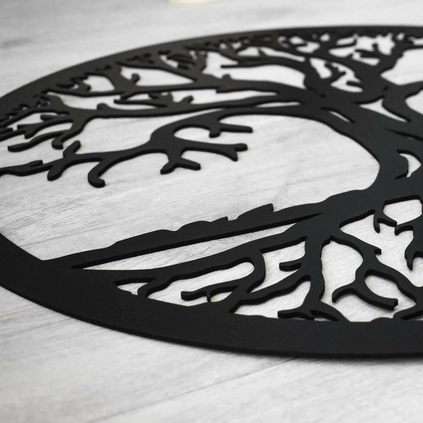 Wooden Tree of Life - Eternal | Black