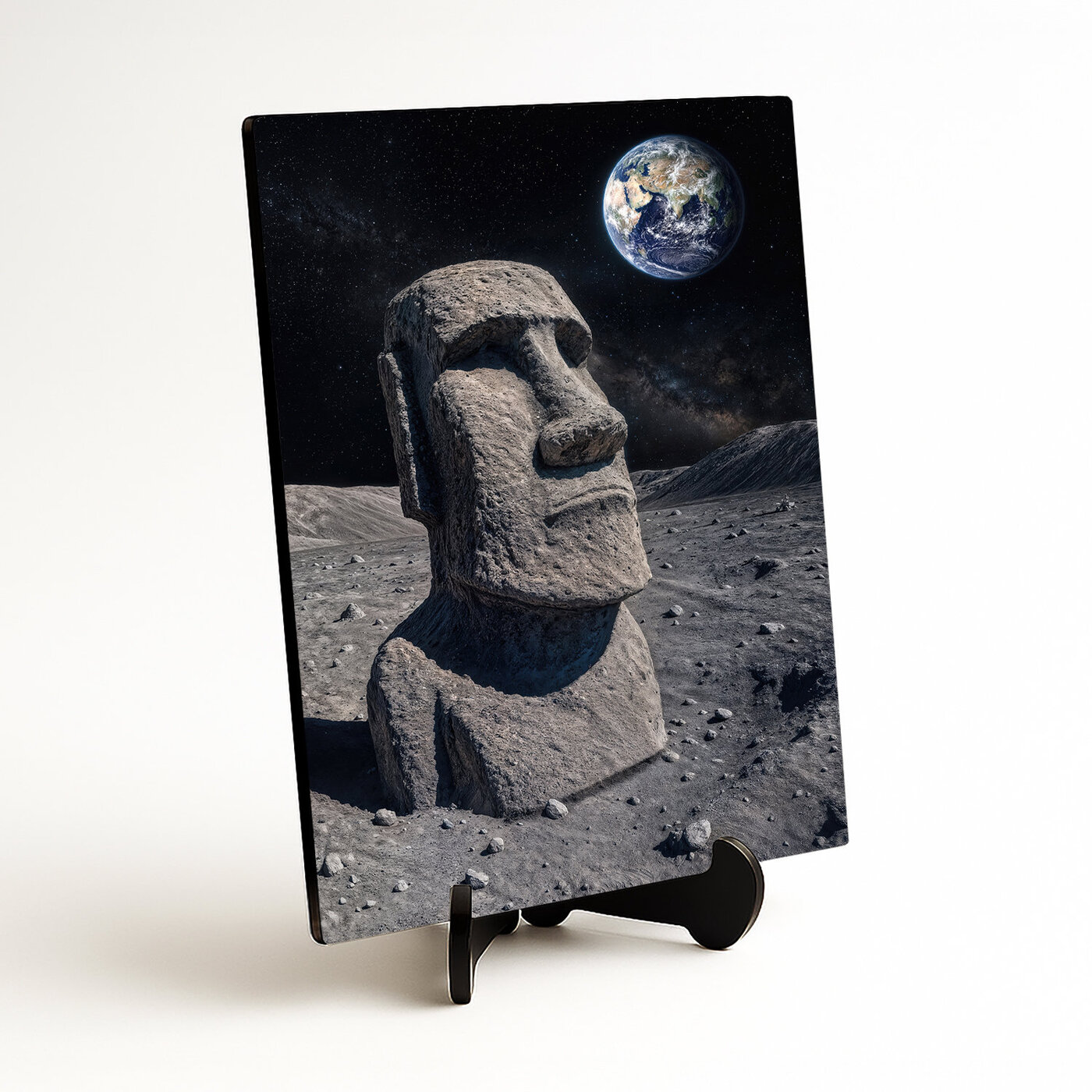 A szürrealizmus képe - Szobor a Holdon