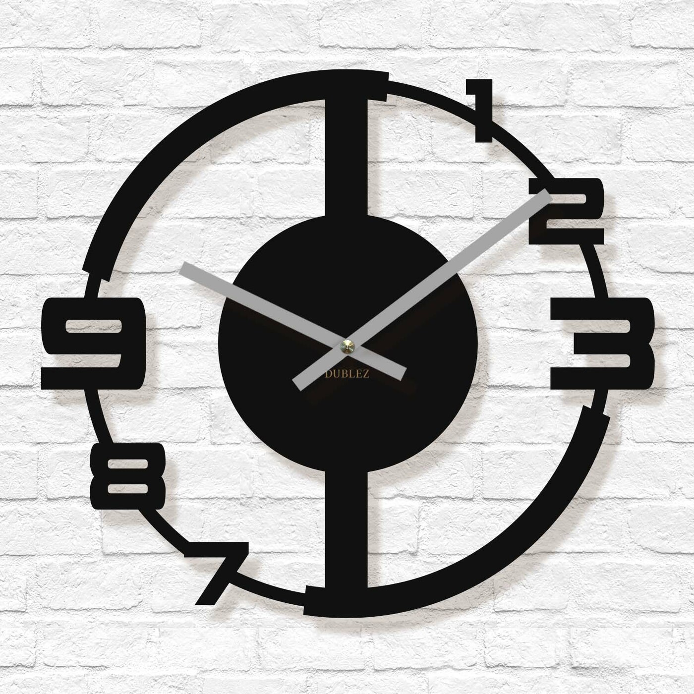 Moderné hodiny na stenu do obývačky - Summery | 21x19 cm