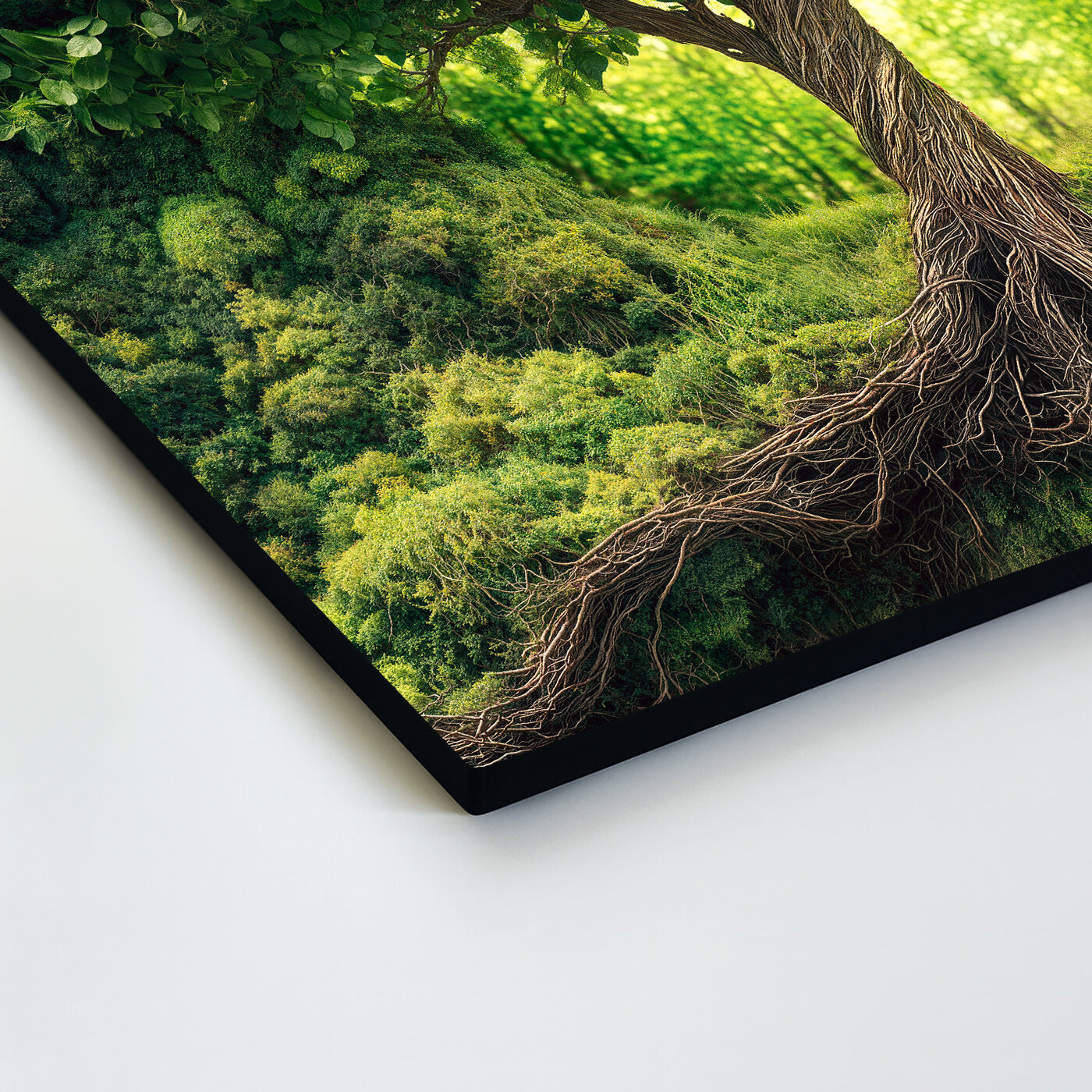 Zelený obraz stromu života - Gaia