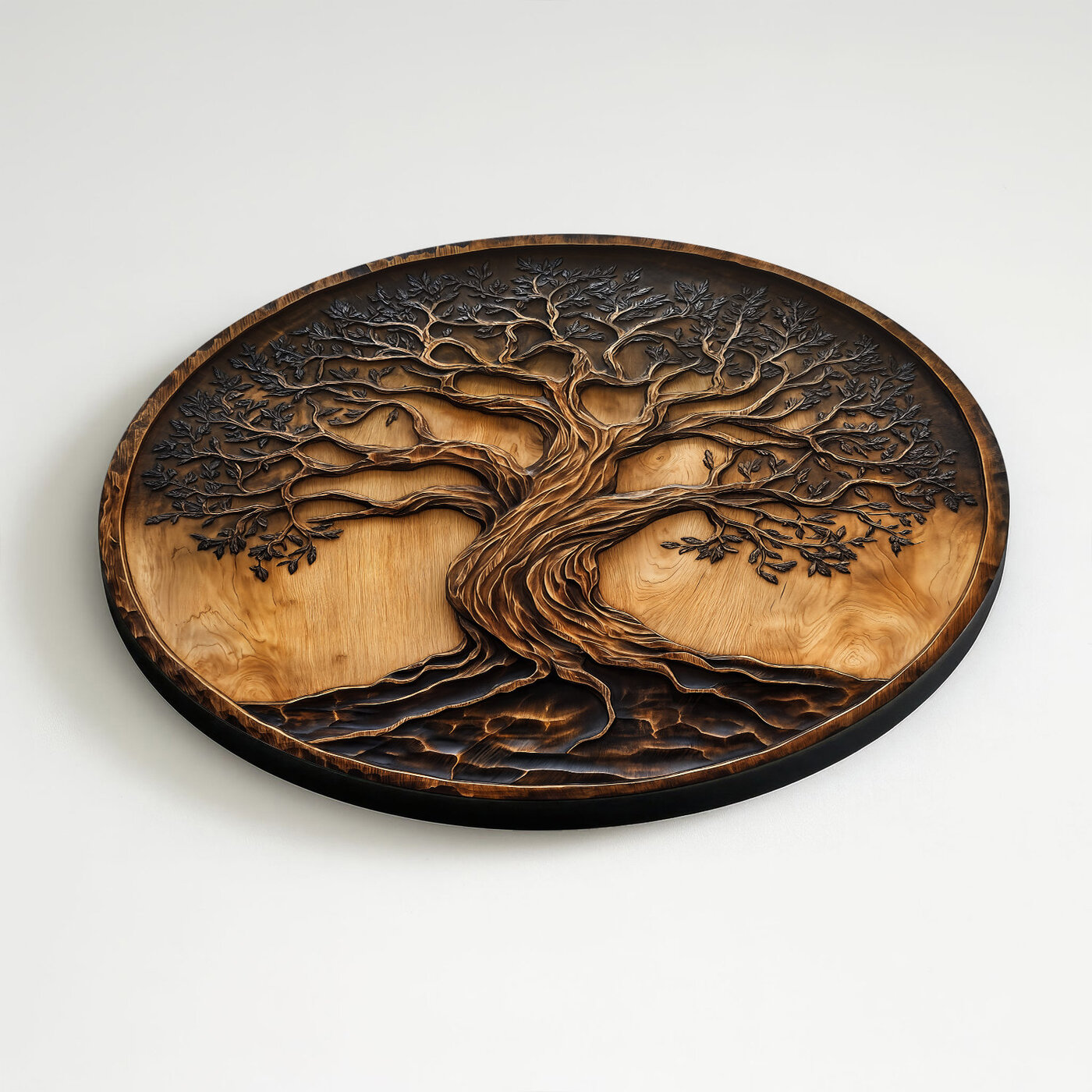 Wooden Wall Art - Olive Tree