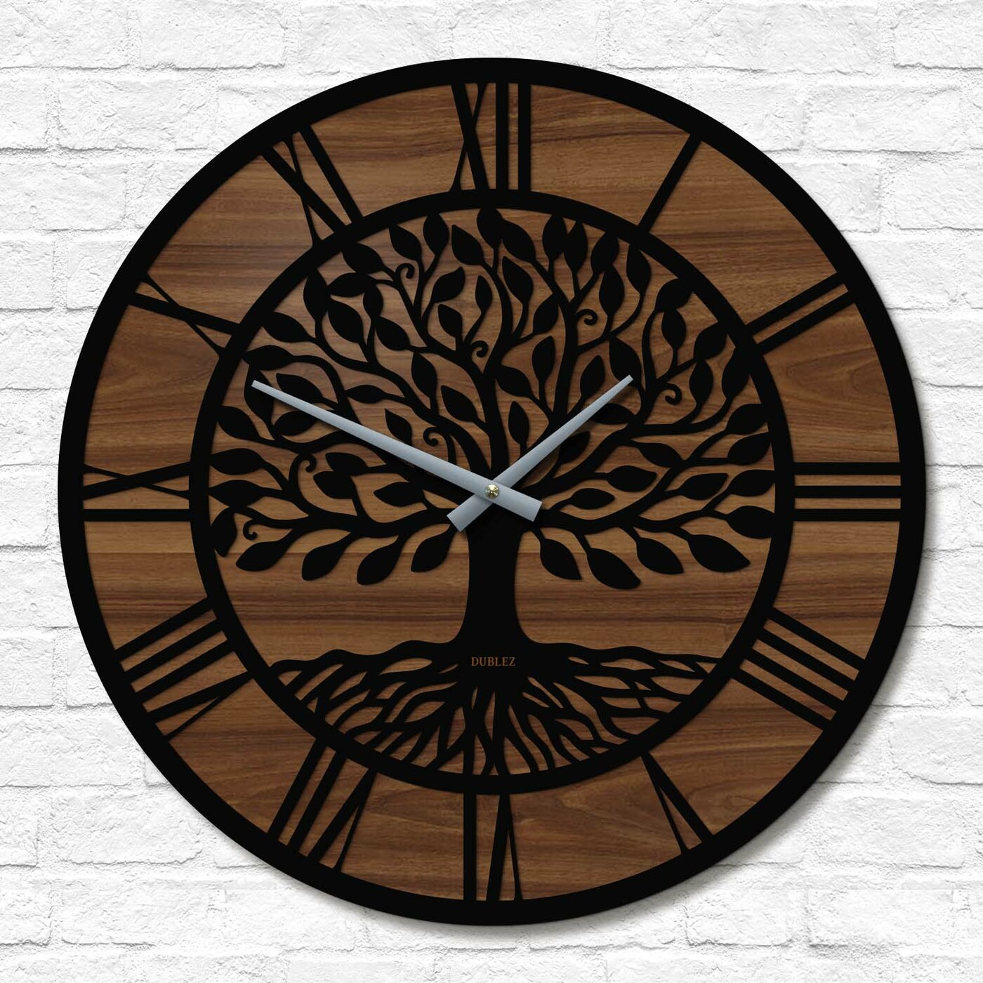 Tree of Life - Wall Clock | Walnut