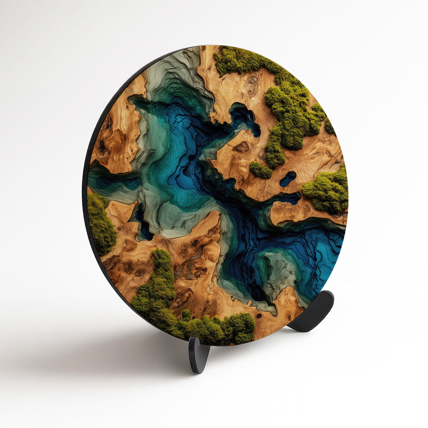 Dizajnový obraz na stenu - Modrá lagúna