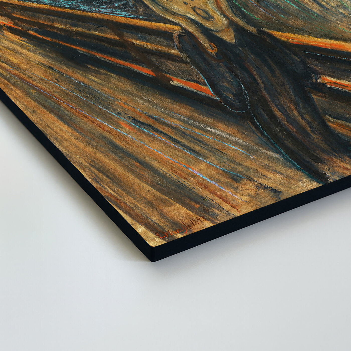 Wooden Wall Art - The Scream, Munch