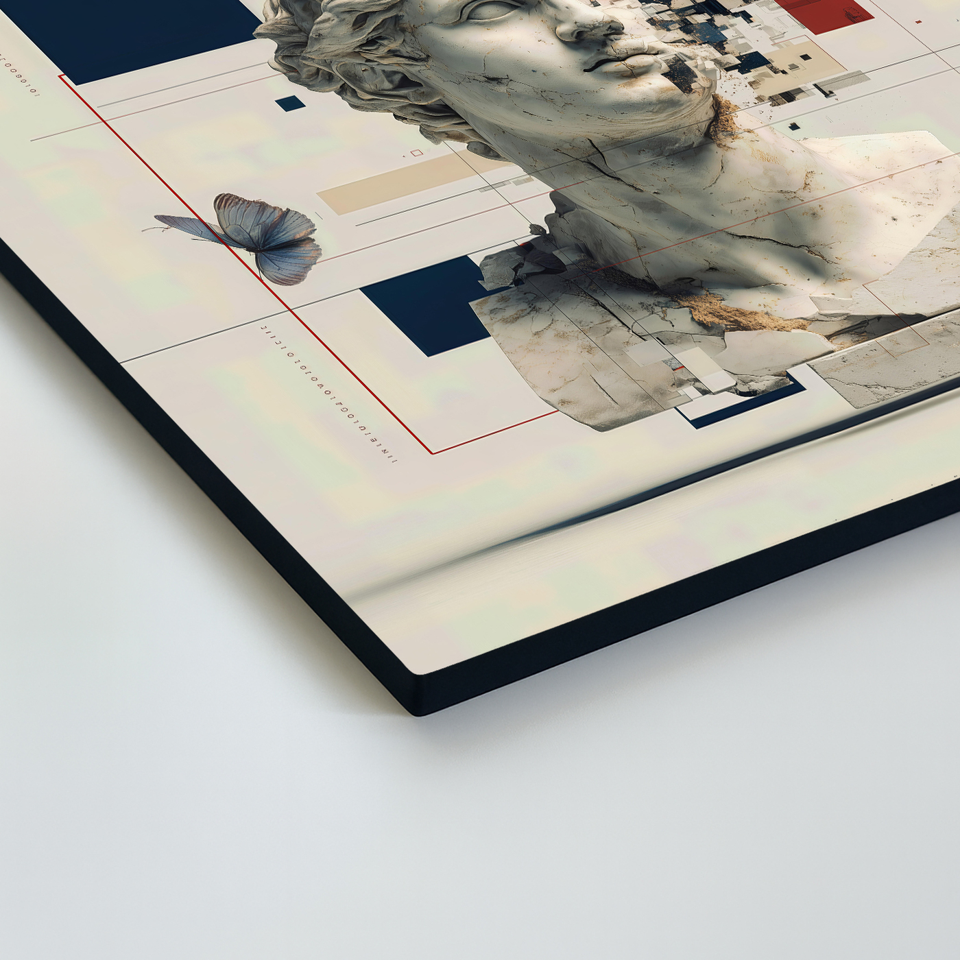 Drevený obraz sochy - Metamorfóza