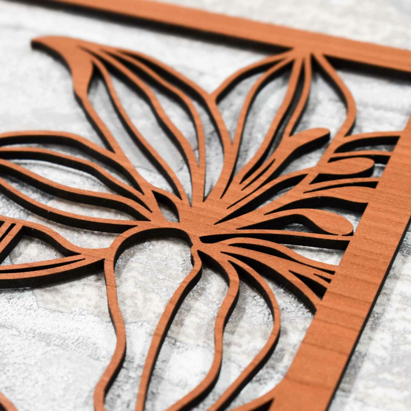 Multi-part Wooden Wall Art of Flowers - Scent of Summer | Cherry