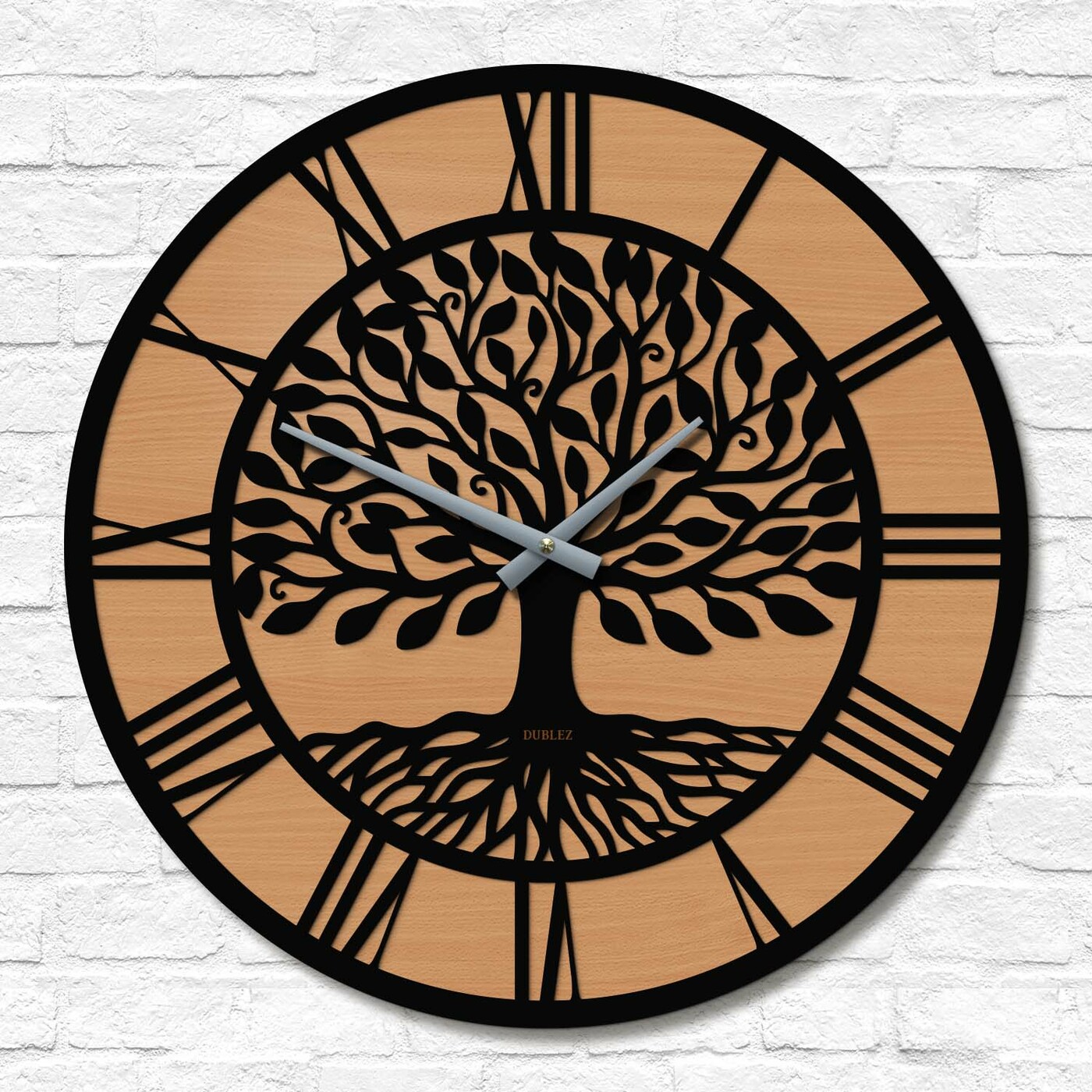 Tree of Life - Wall Clock | Beech