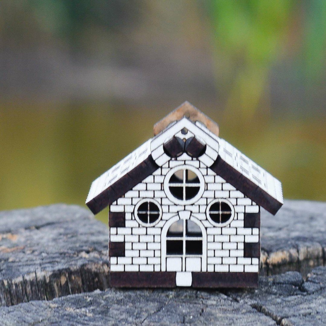 Vianočný domček - dekorácia