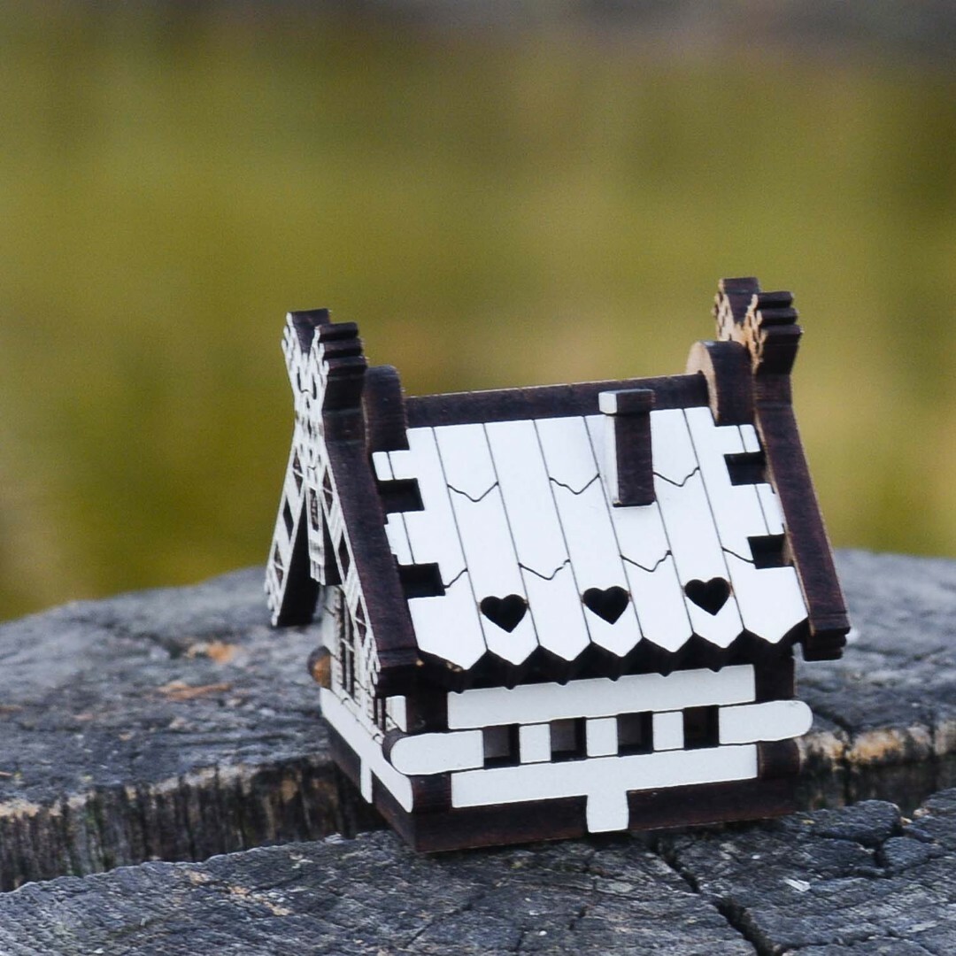 Domček - dekoratívna ozdoba 