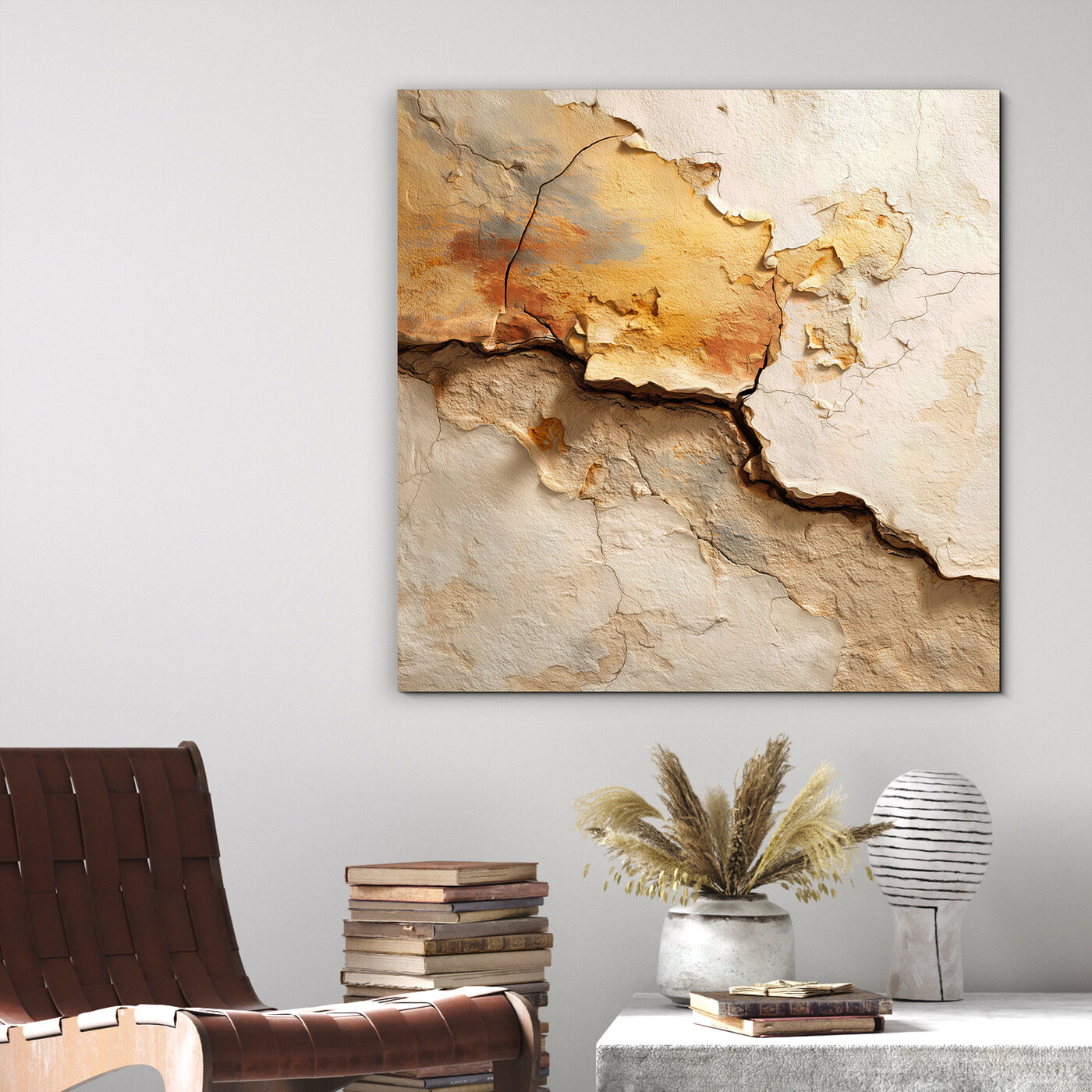 Průmyslový obraz abstrakce - Prasklina