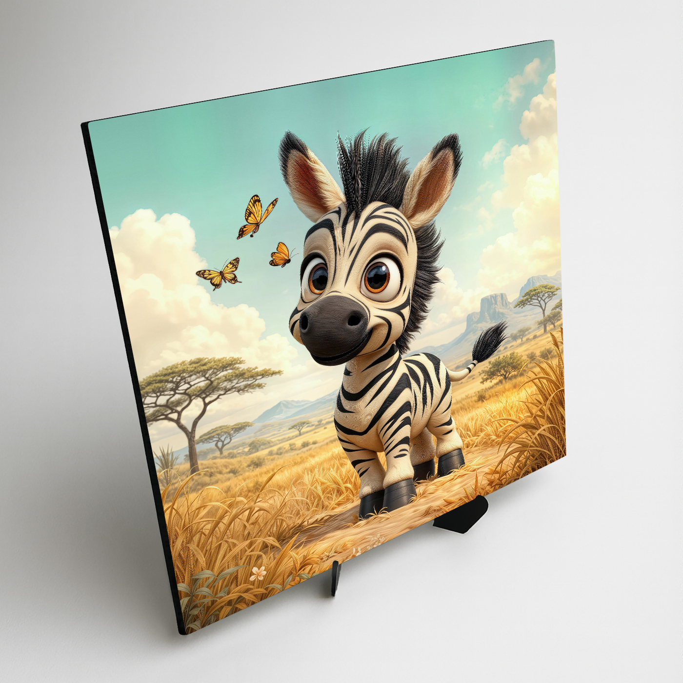 Detský obraz so zvieratkom - Zebra