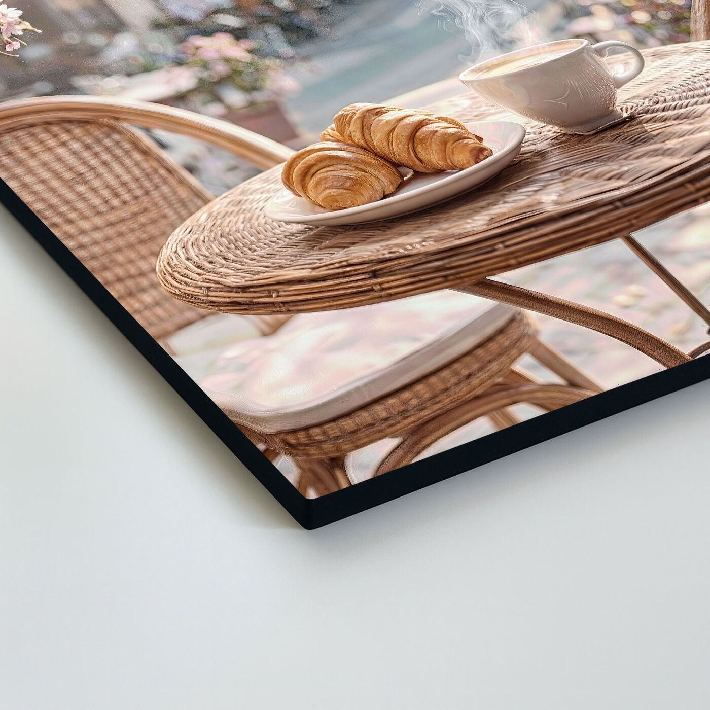 Art painting - Parisian café