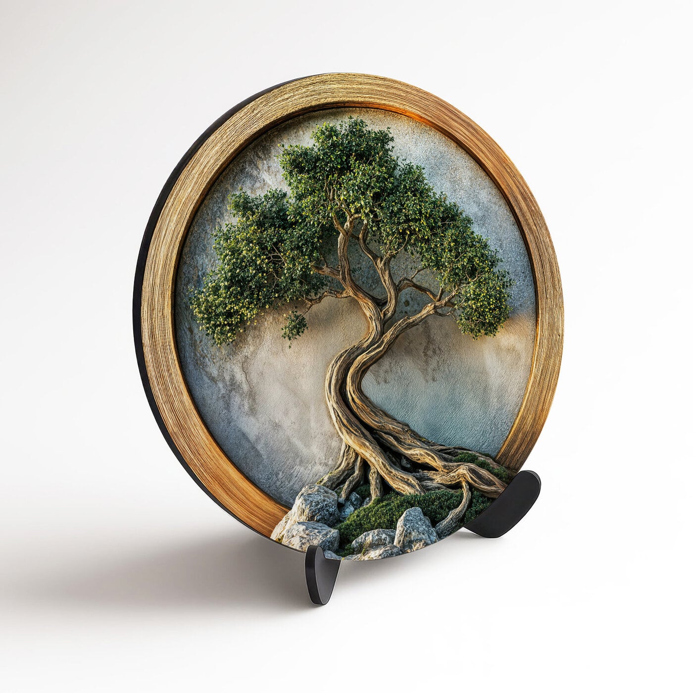 Drevený obraz stromu života - Stabilita