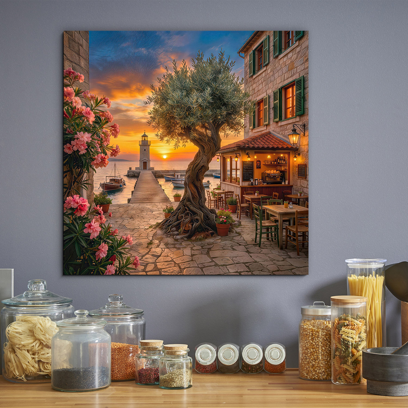 Image - Mediterranean sunset
