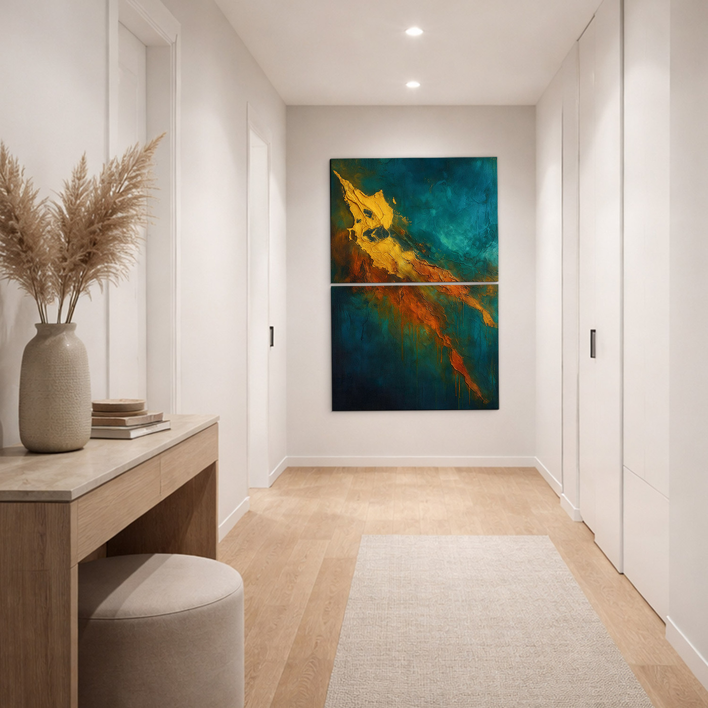 Colorful abstract wall art - Impulse