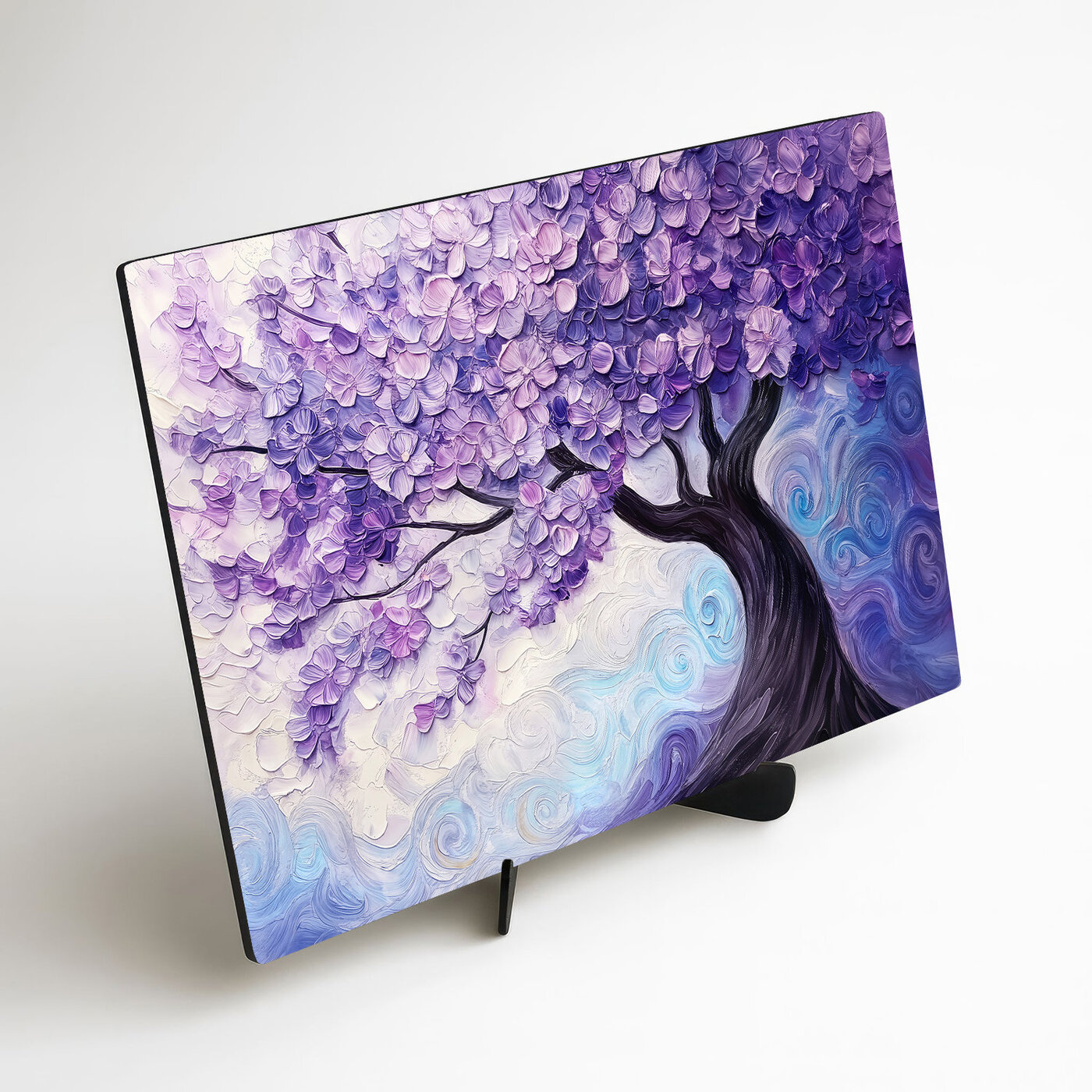 Purple Wall Art - Tree Full of Flowers