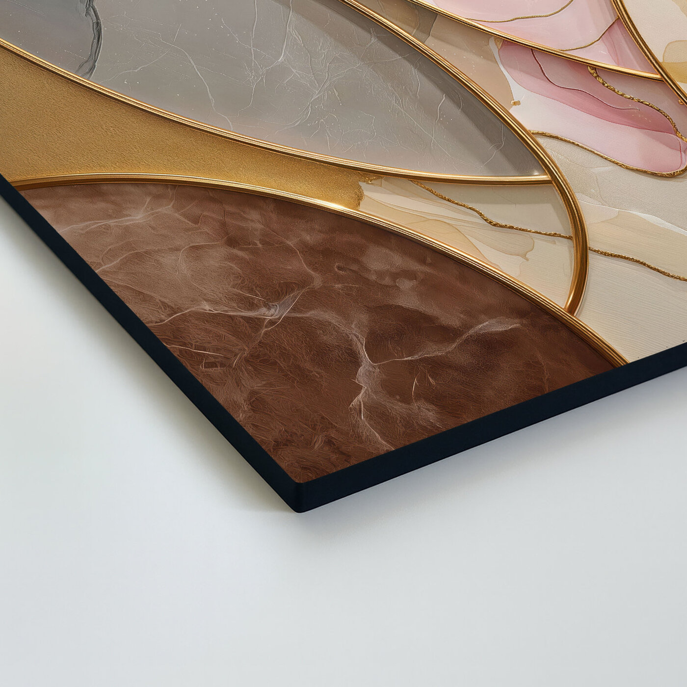 Moderný art deco obraz - Krása v mramore