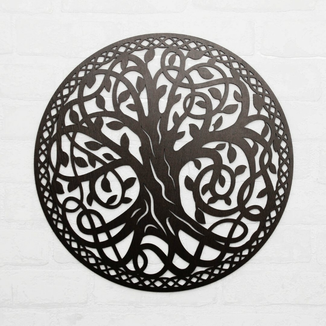  Keltský strom života na zeď - Crann | Wenge