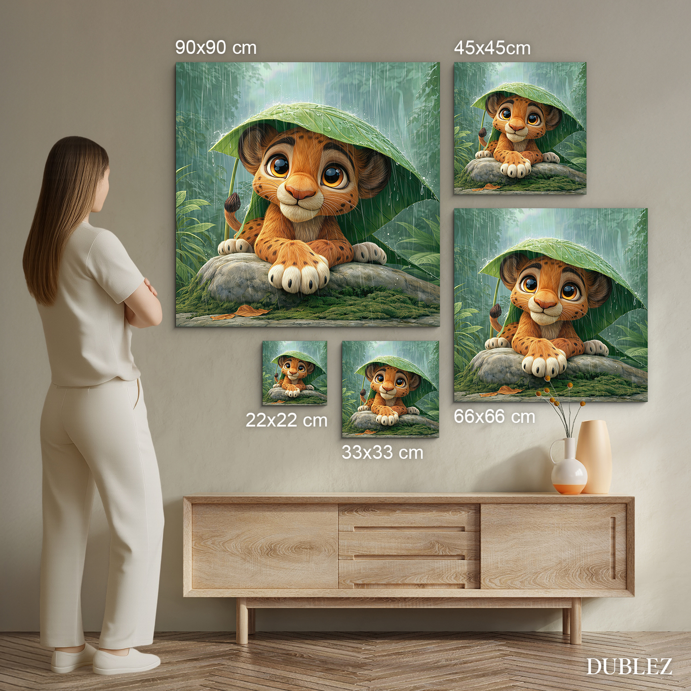 Obraz do detskej izby - Lev