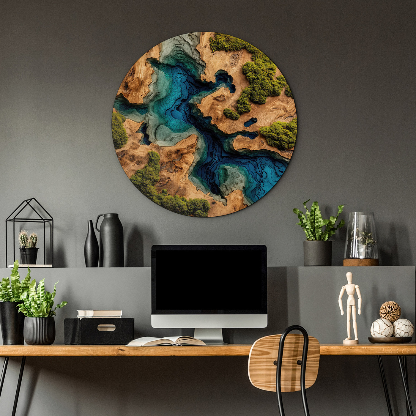 Dizajnový obraz na stenu - Modrá lagúna