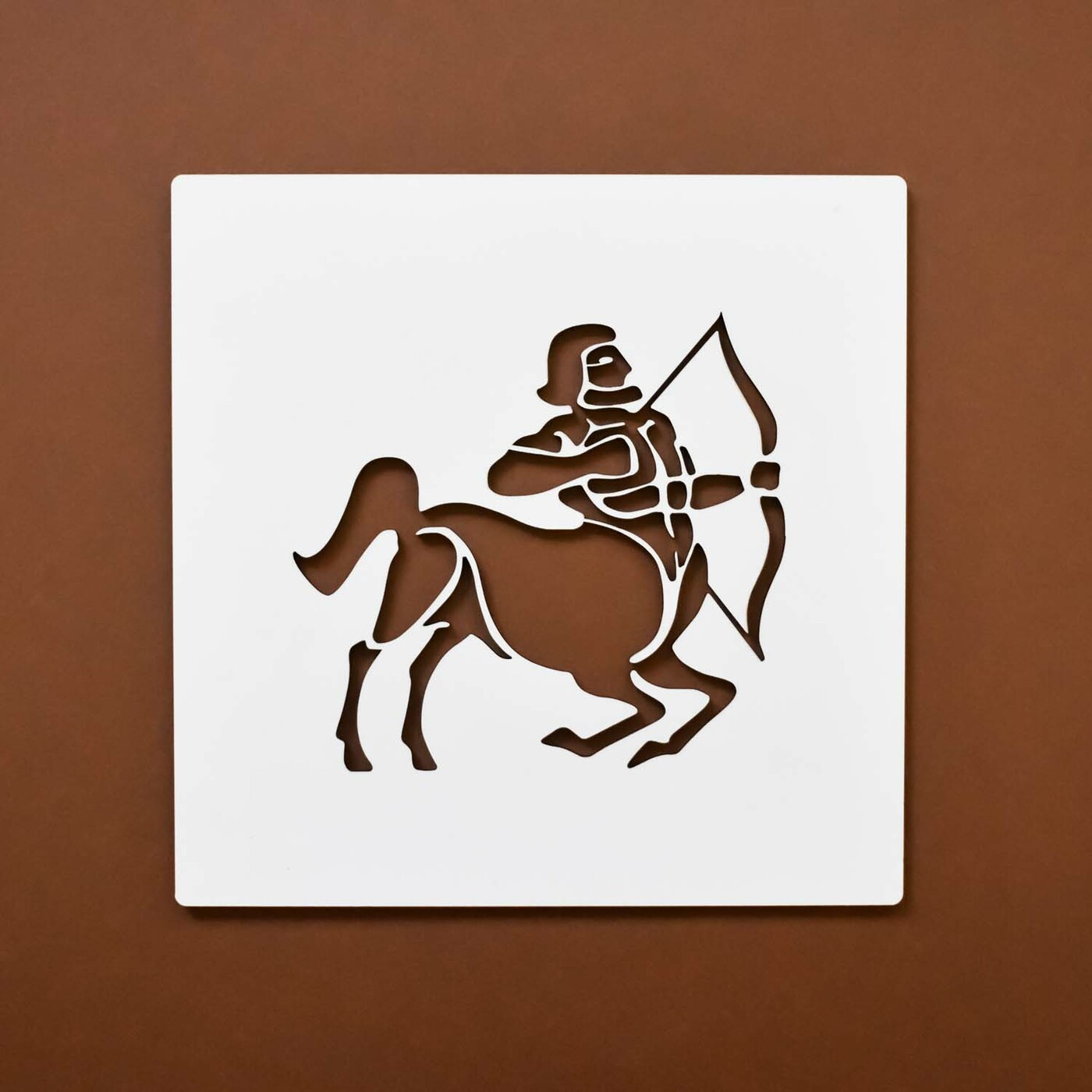 Dekorácia do spálne - Znamenie Strelec | Biela