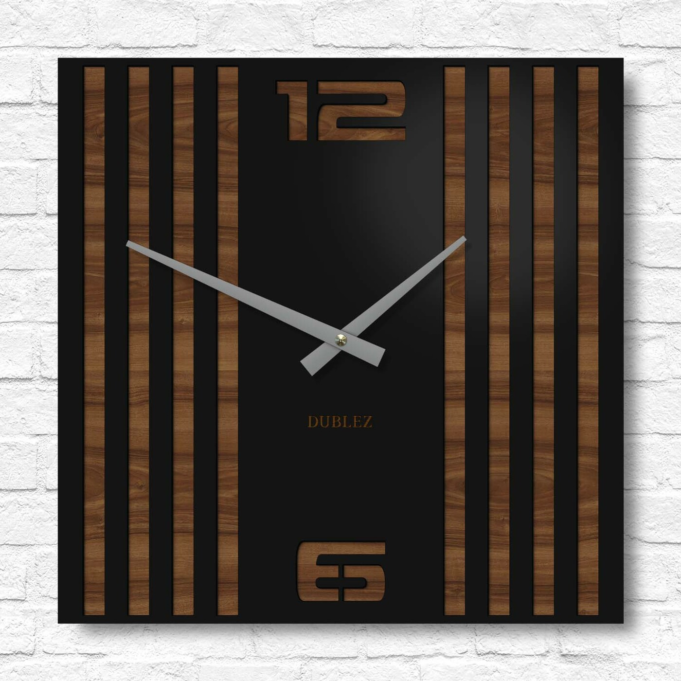 3D hodiny na stenu - Urban Lines | Orech