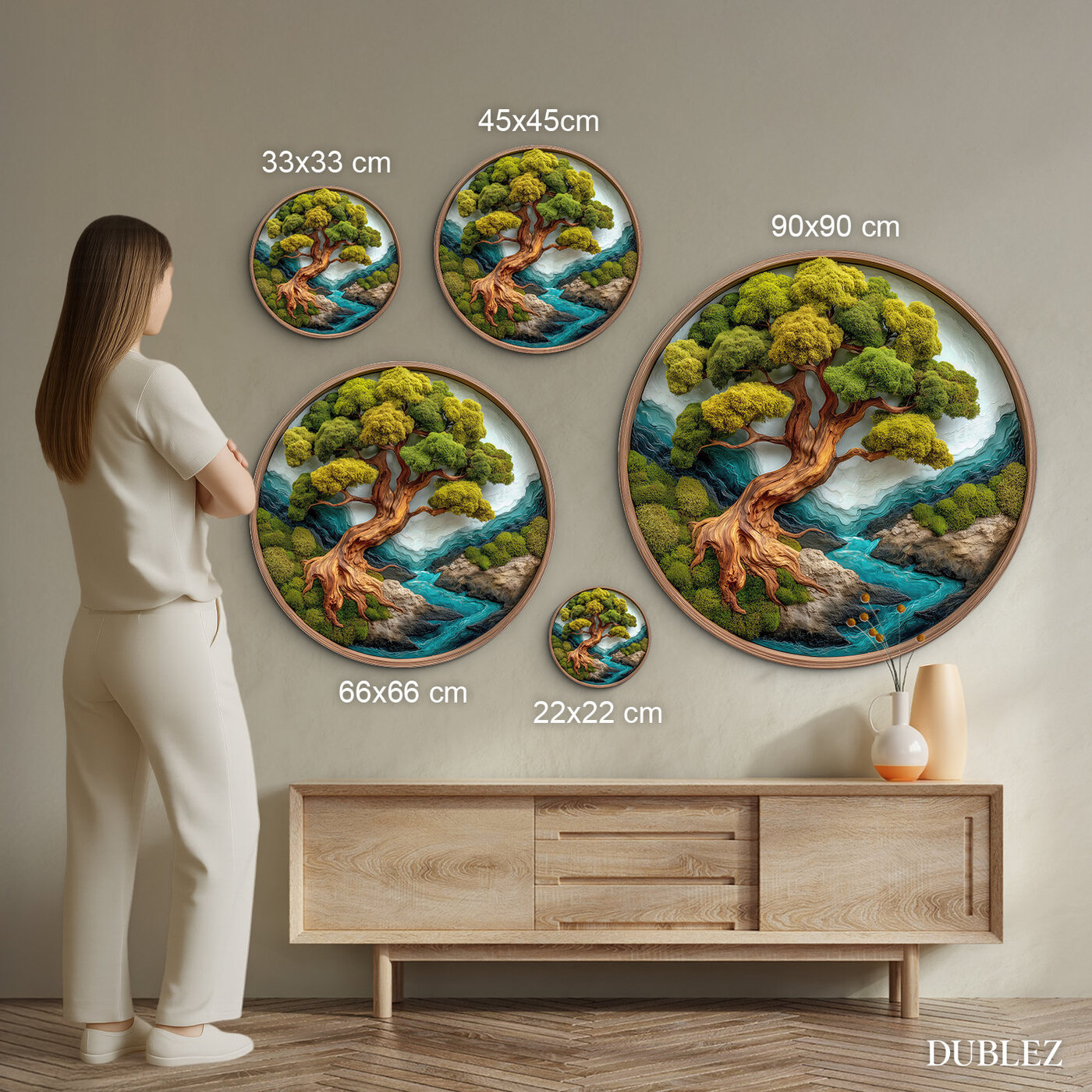 Tree of Life Wall Art - Bonsai