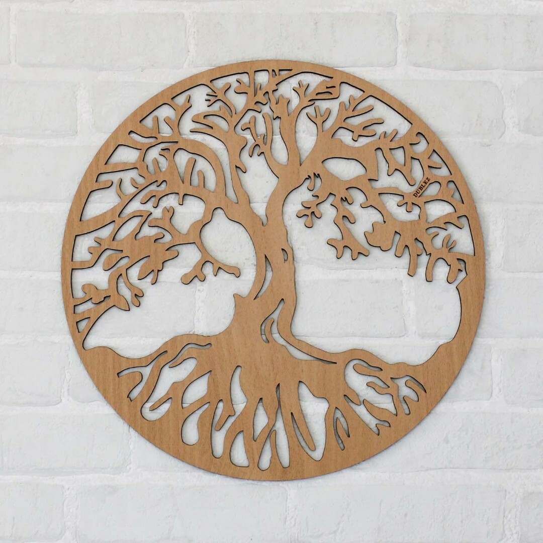 Wooden Picture Tree of Life - Chokmah | Beech