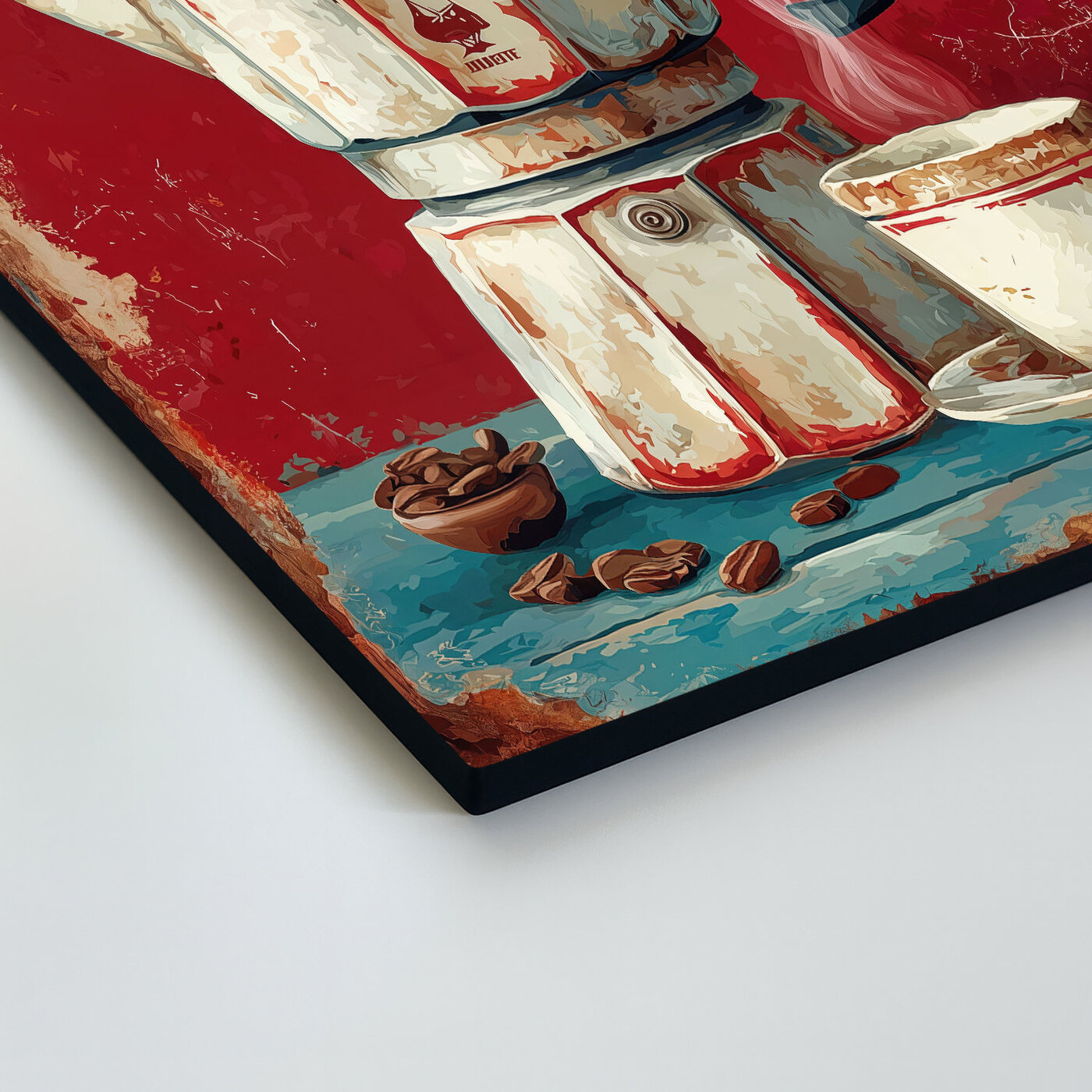 Vintage coffee wall art - Moka