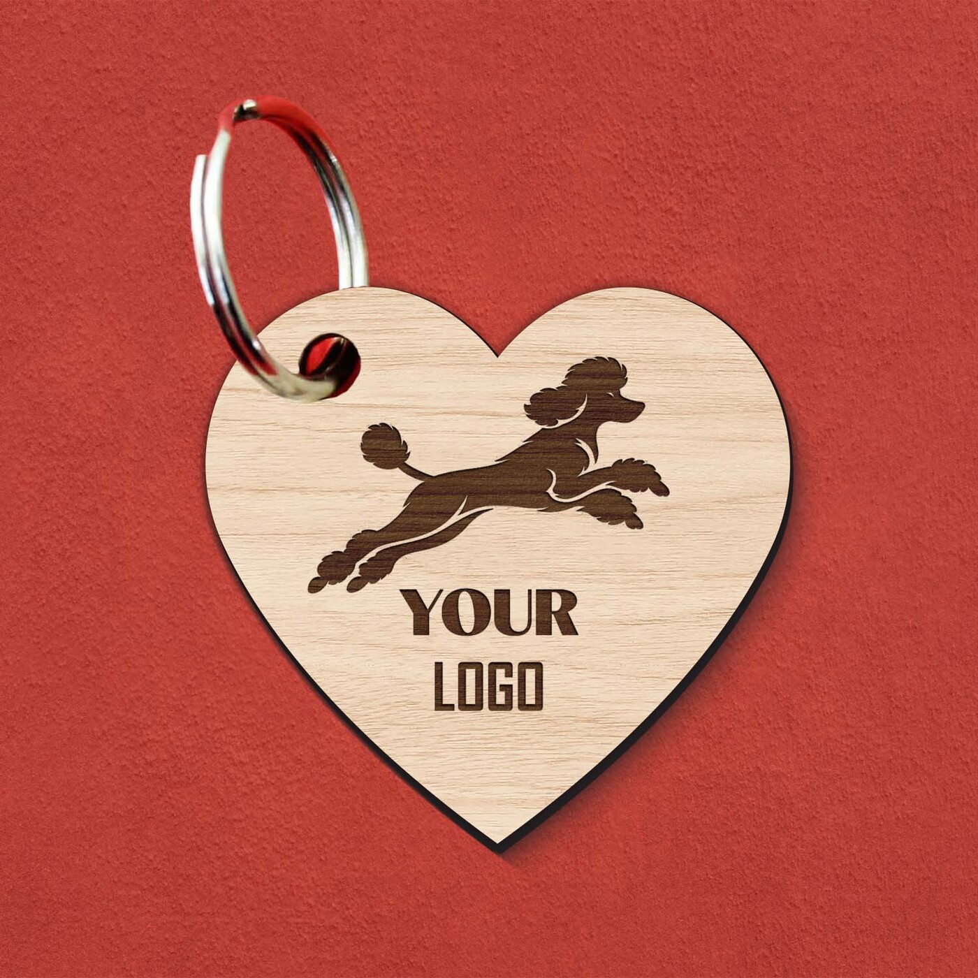 Drevené kľúčenky pre firmy s vlastným logom