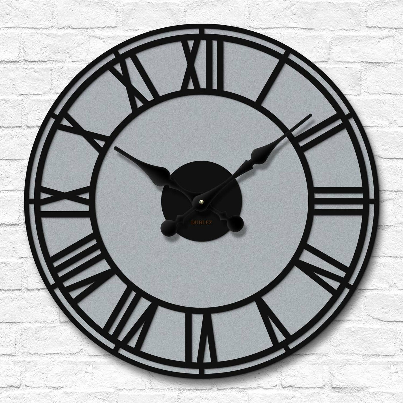 Large Wall Clock - Imperial | Silver