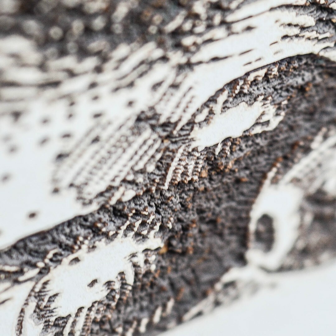 Wooden Kitchen Wall Art Picture - Olives | White