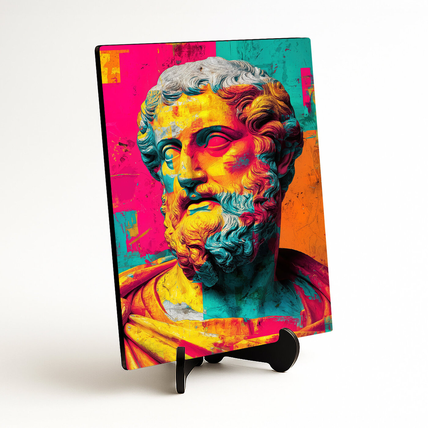 Farebný pop art obraz - Hippokrates