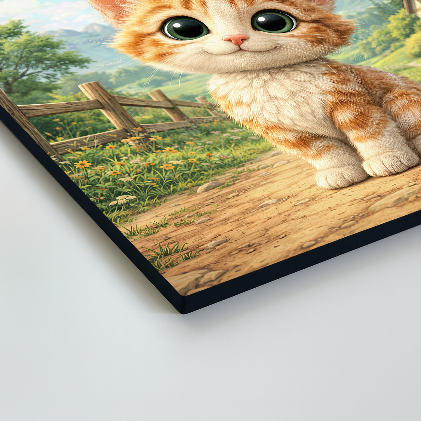 Detský obraz - Ryšavé mačiatko