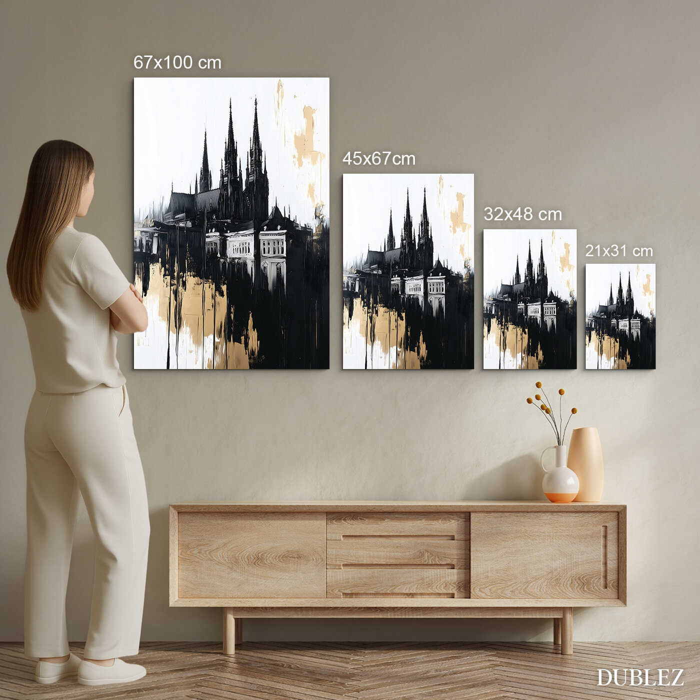 Dřevěný obraz - Katedrála sv. Víta