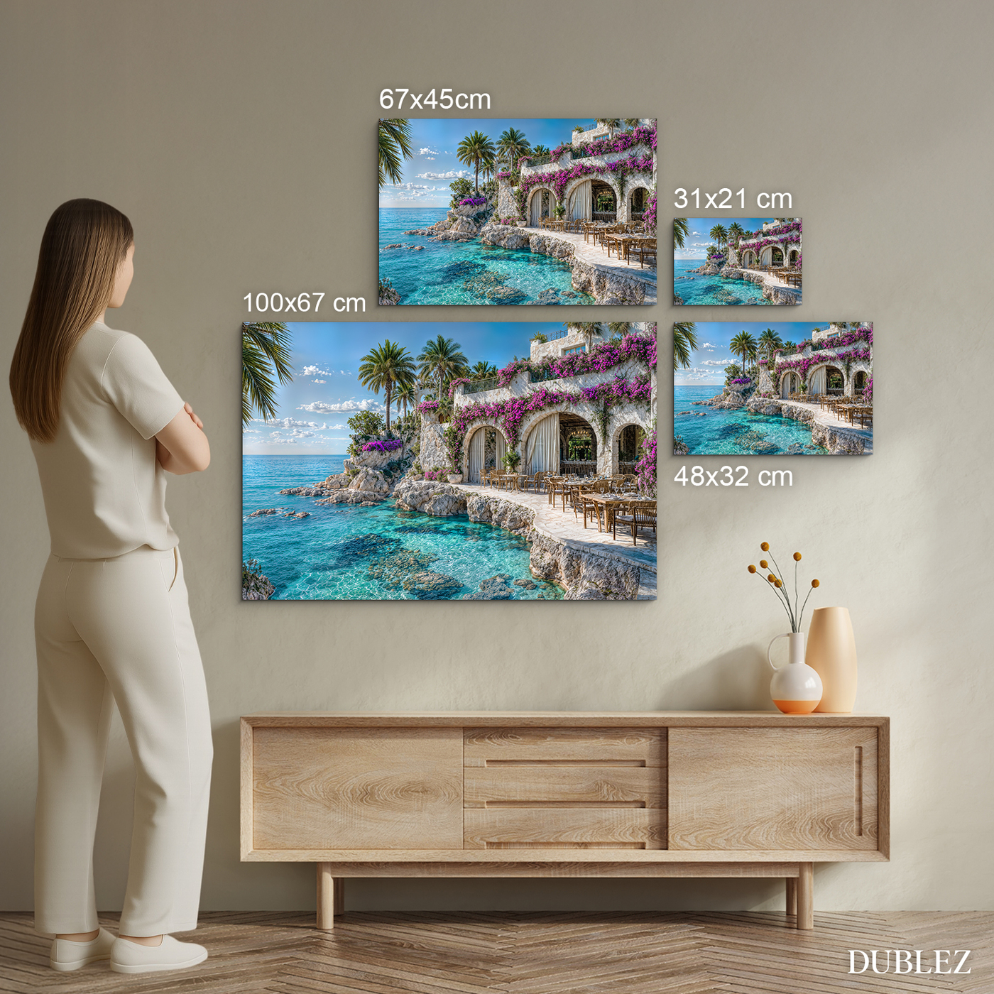 Dekoratívny obraz - Stredomorská terasa