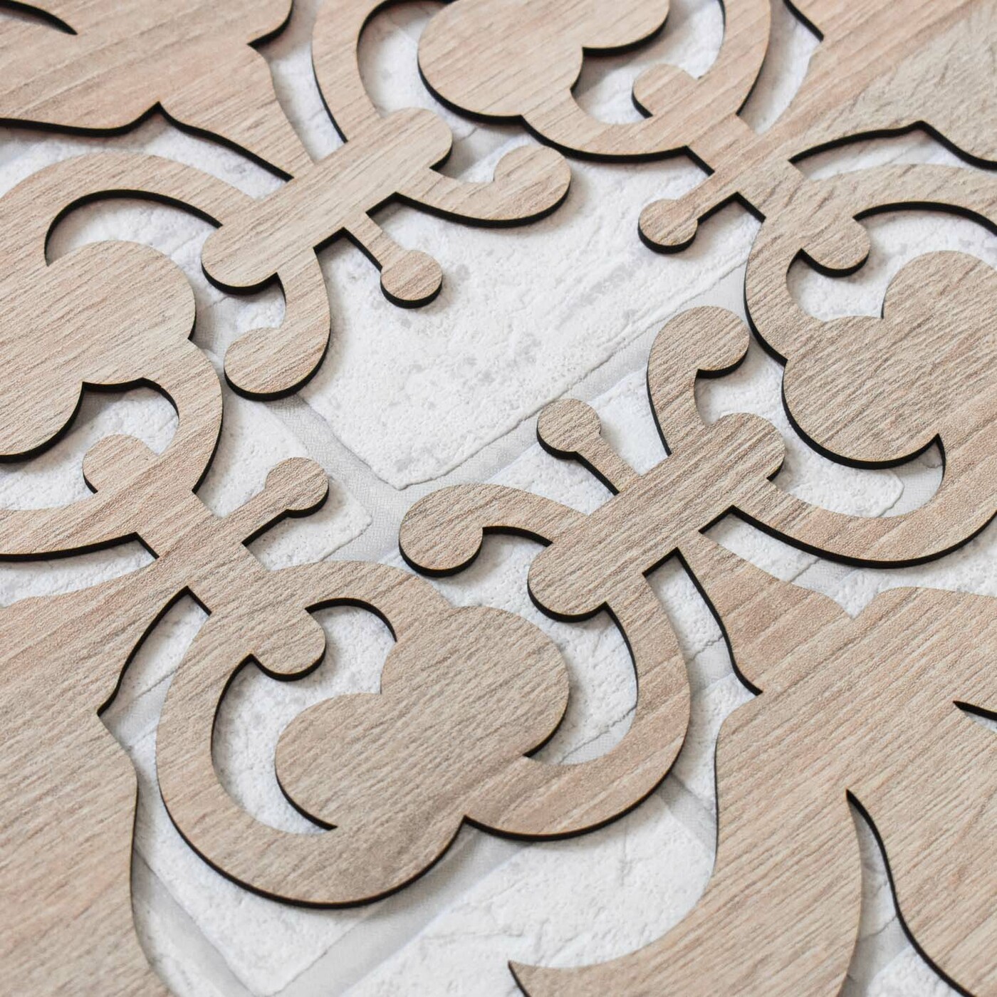 3D falpanel a nappaliba - Rusztik | Sonoma Tölgy