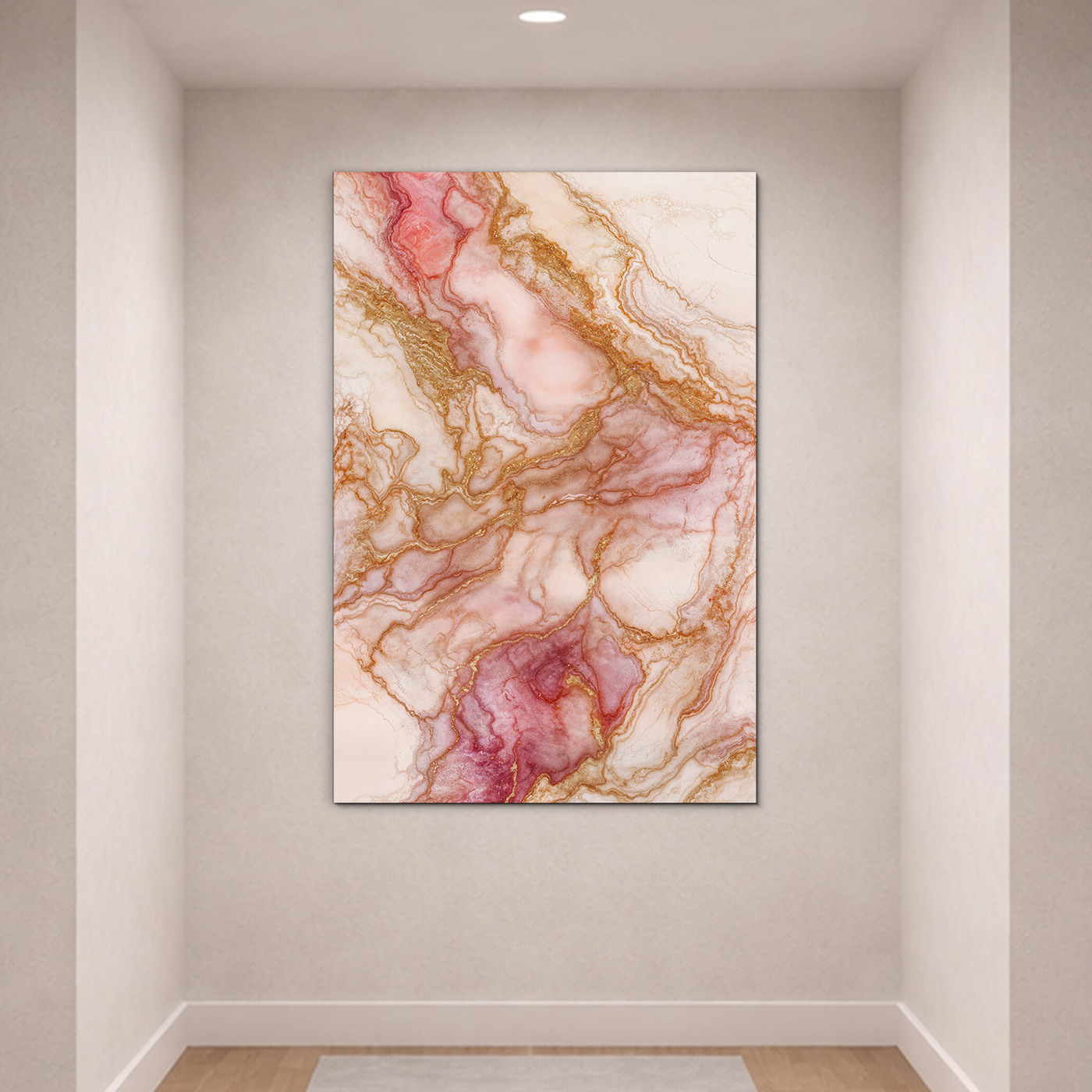 Drevený obraz na stenu - Rosé Marble