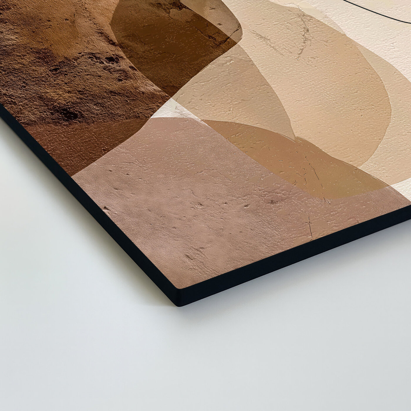 Pictură abstractă minimalistă - Echilibru