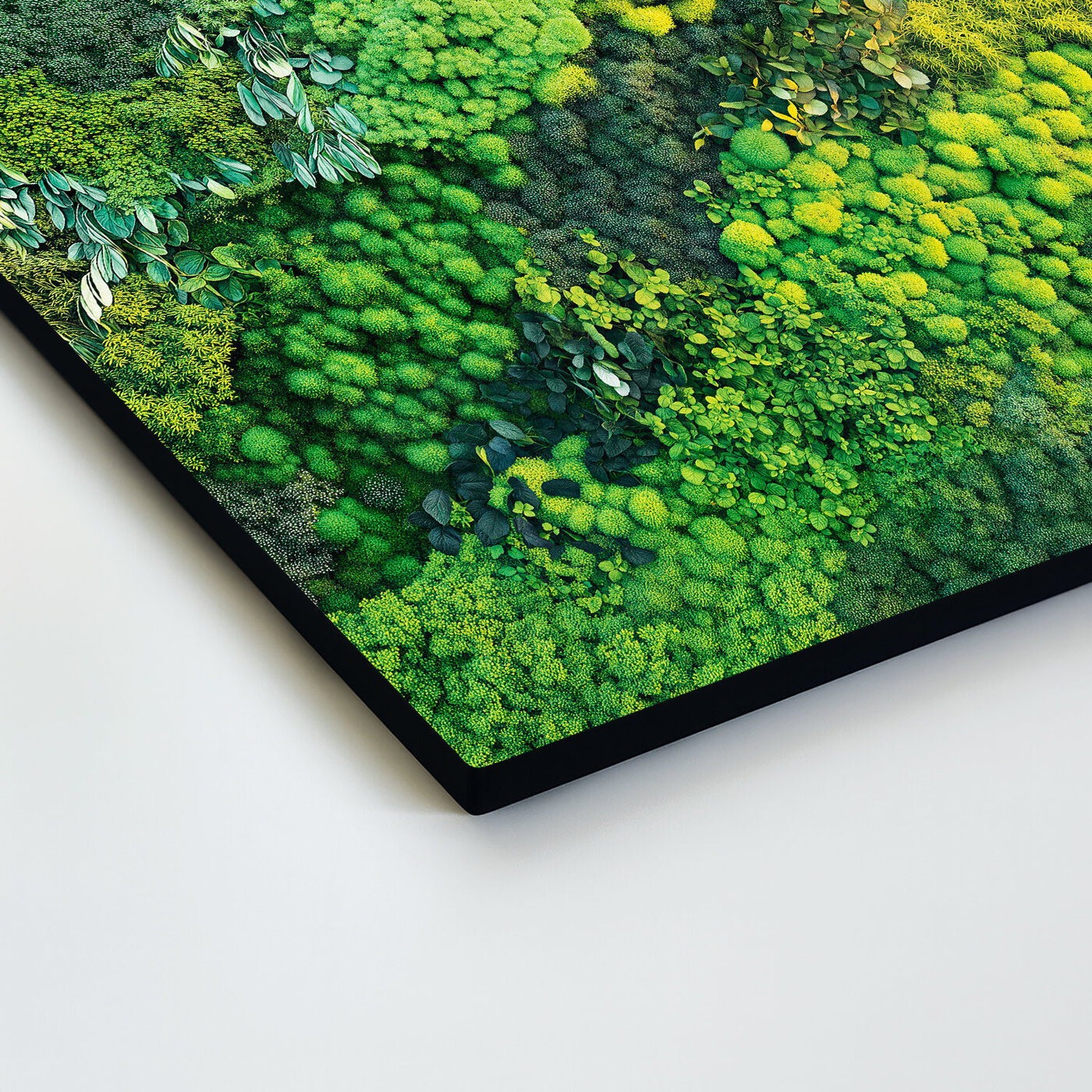 Imitácia machového obrazu z dreva - Čaro lesa