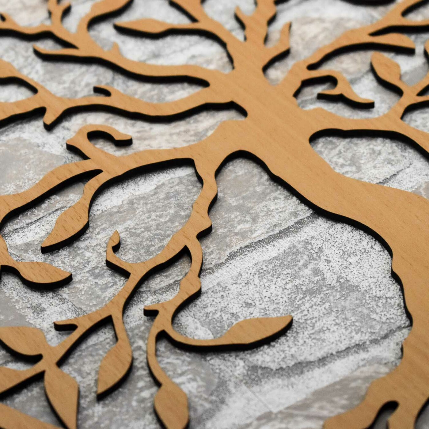 Wall Art Tree of Life - Yesod | Beech