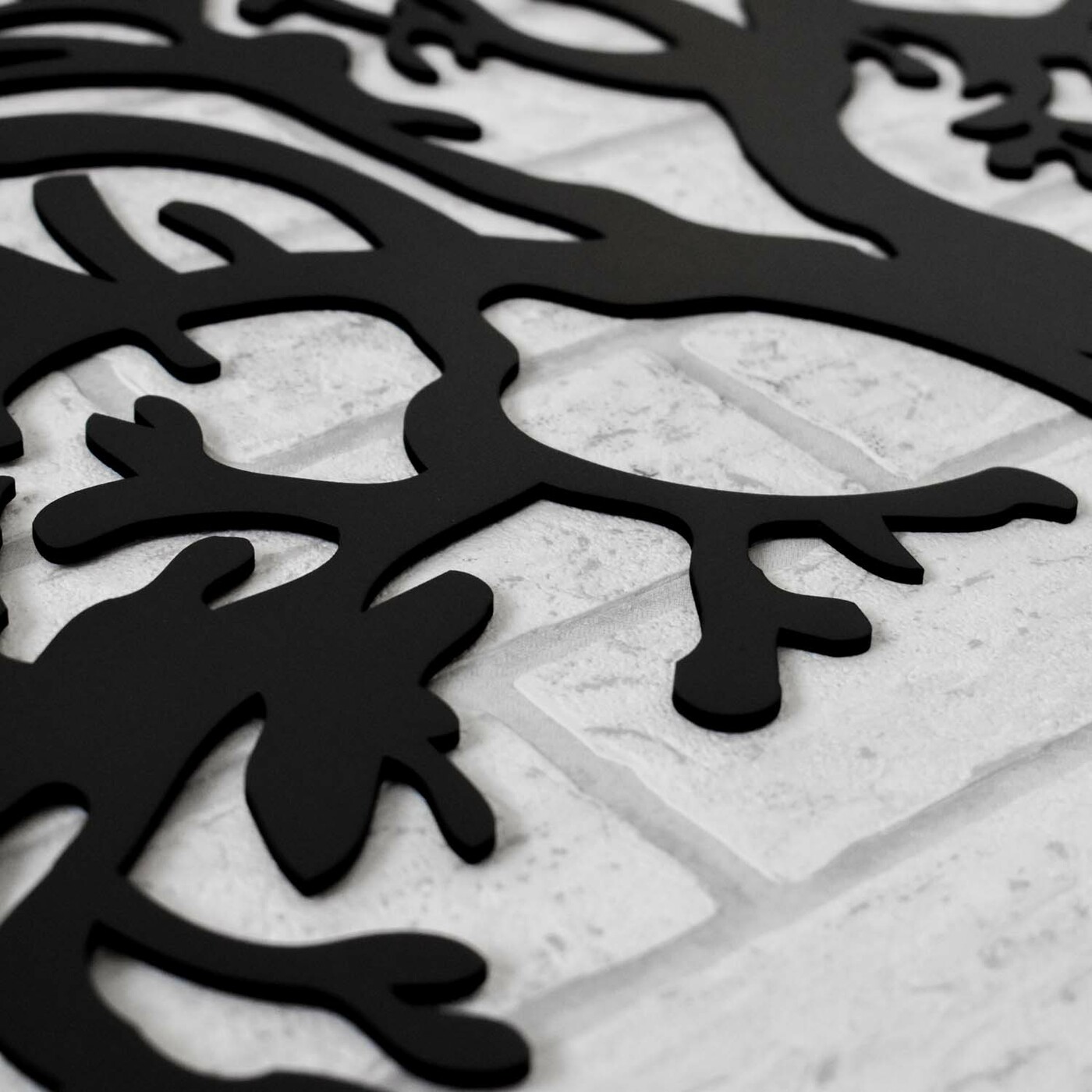 Wooden Picture Tree of Life - Chokmah | Black