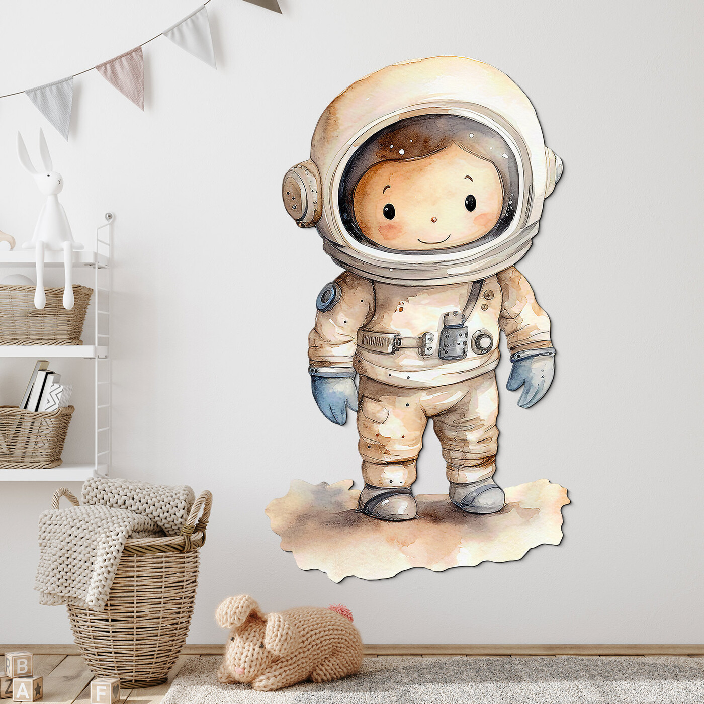 Detský obraz na stenu - Malý astronaut