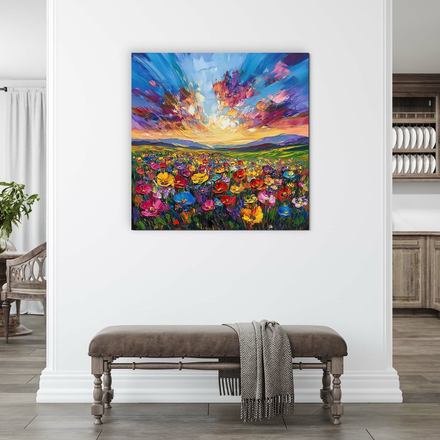 Wooden Wall Art - Meadow