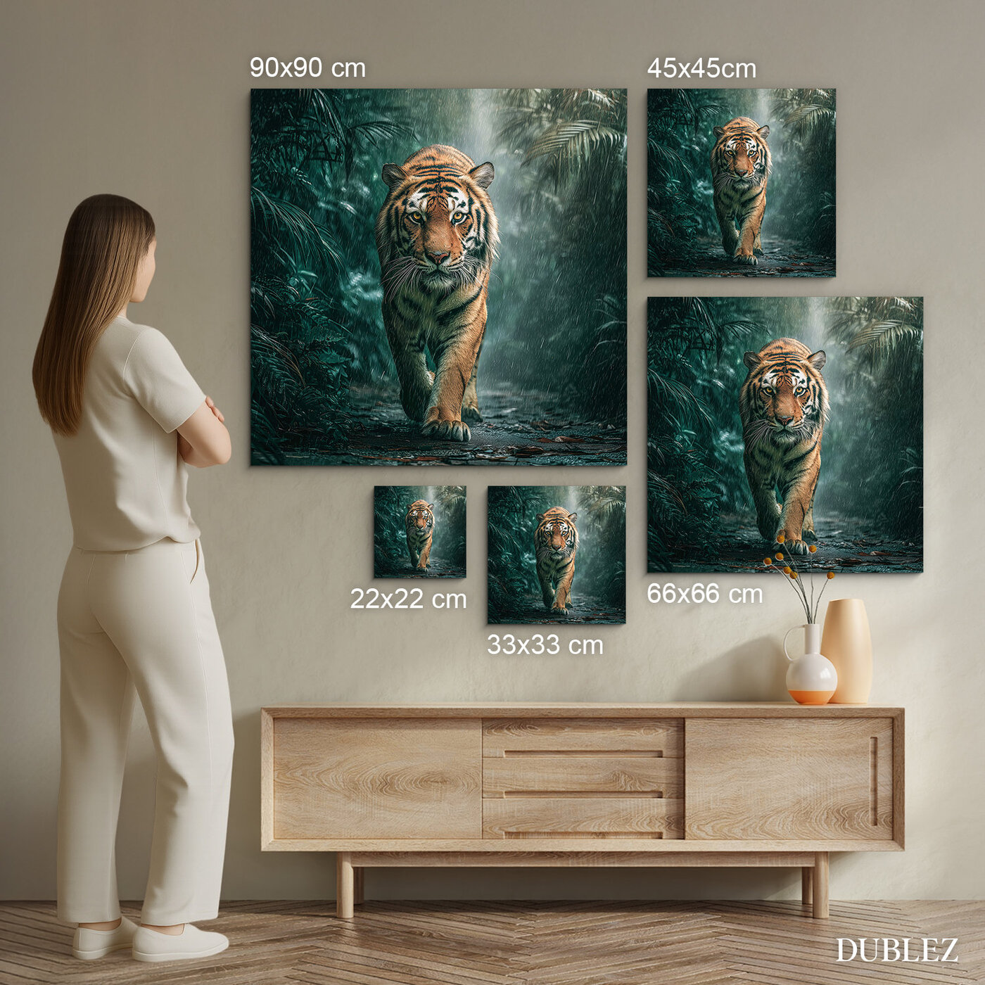 Obraz - Tygr v džungli