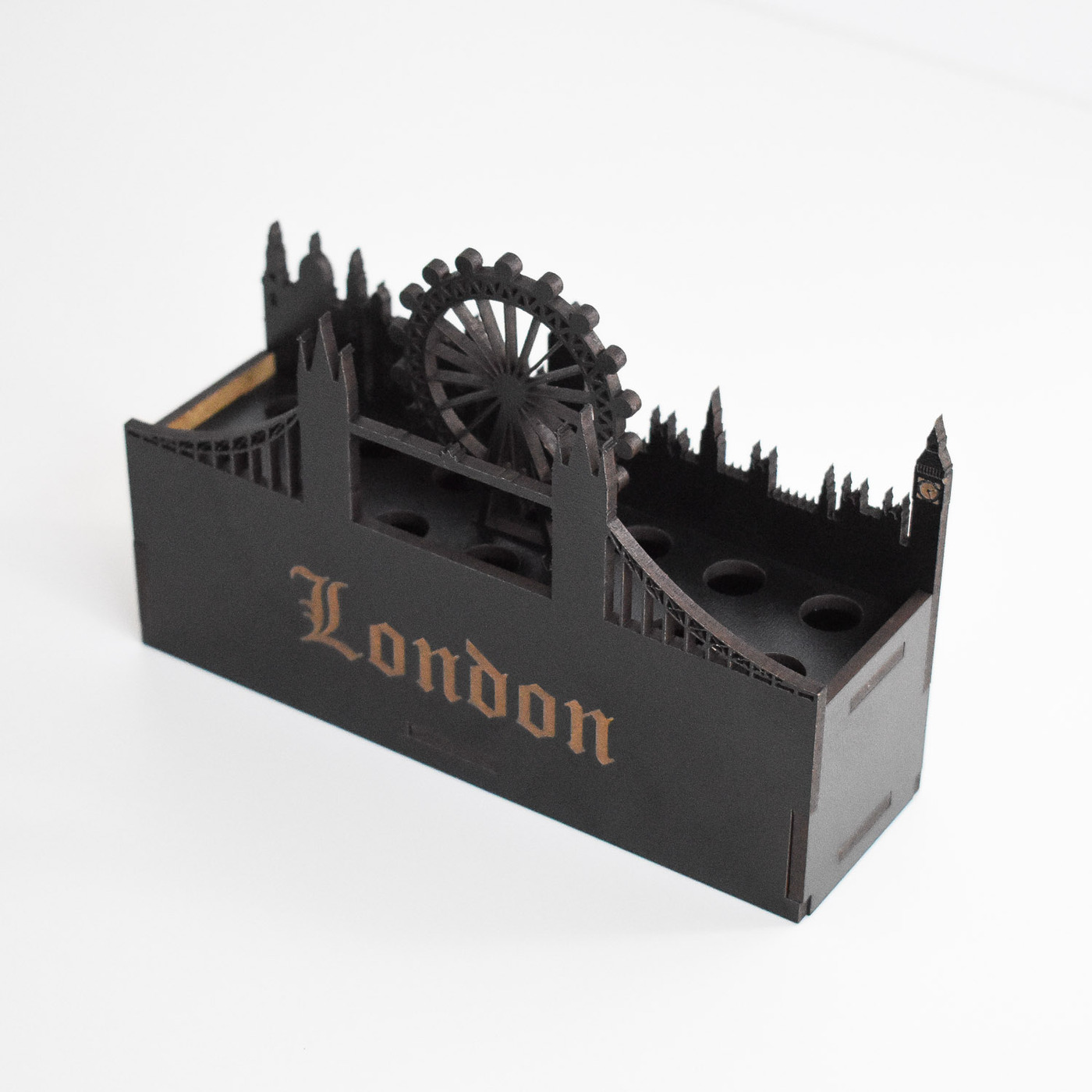 Organizér na perá - London | Čierna