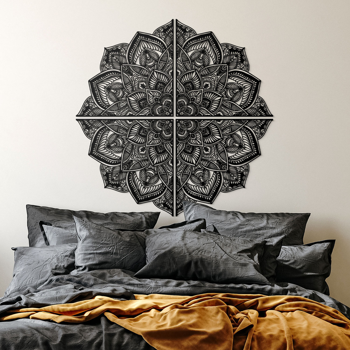 Nadrozměrná mandala na zeď