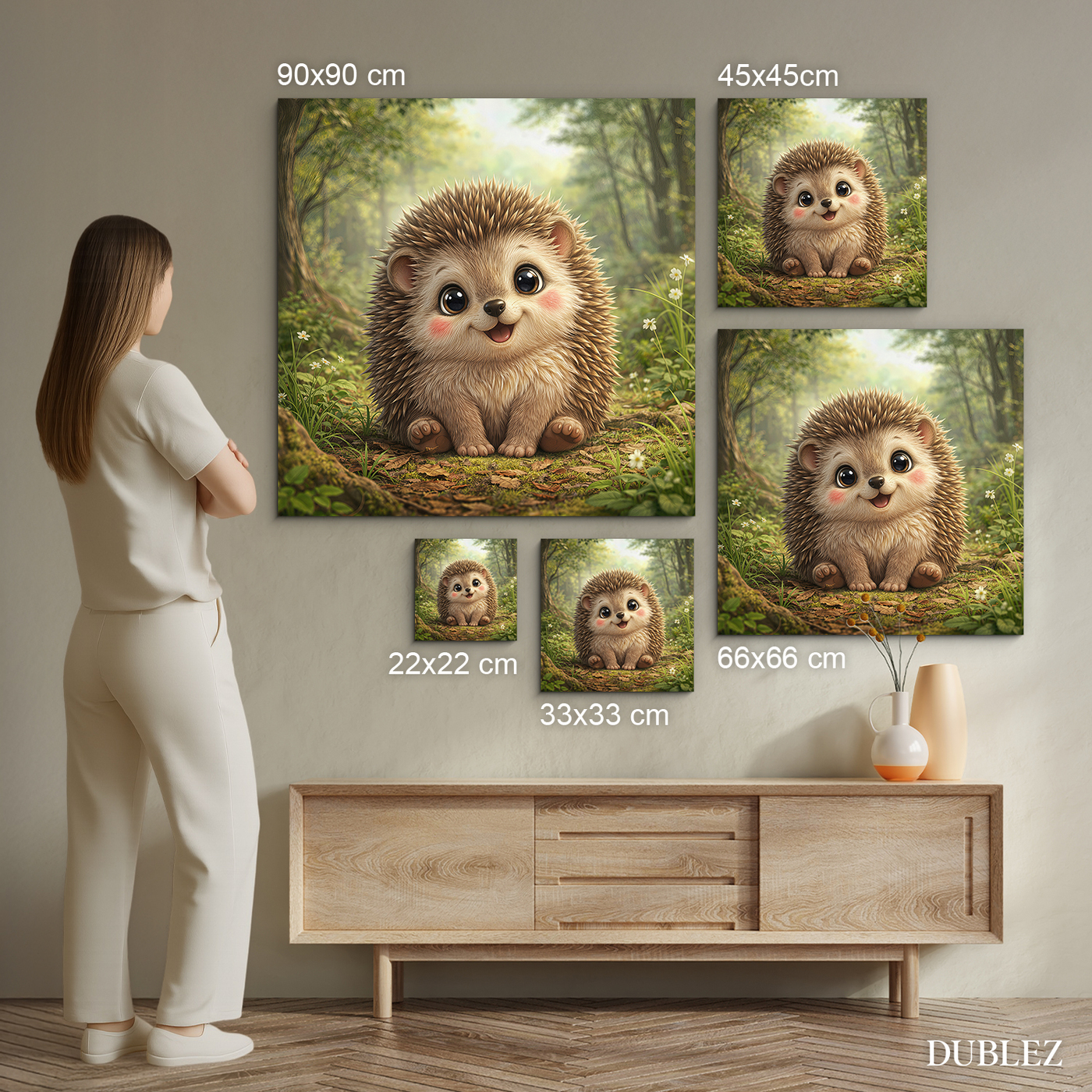 Obrázok do detskej izby - Ježko