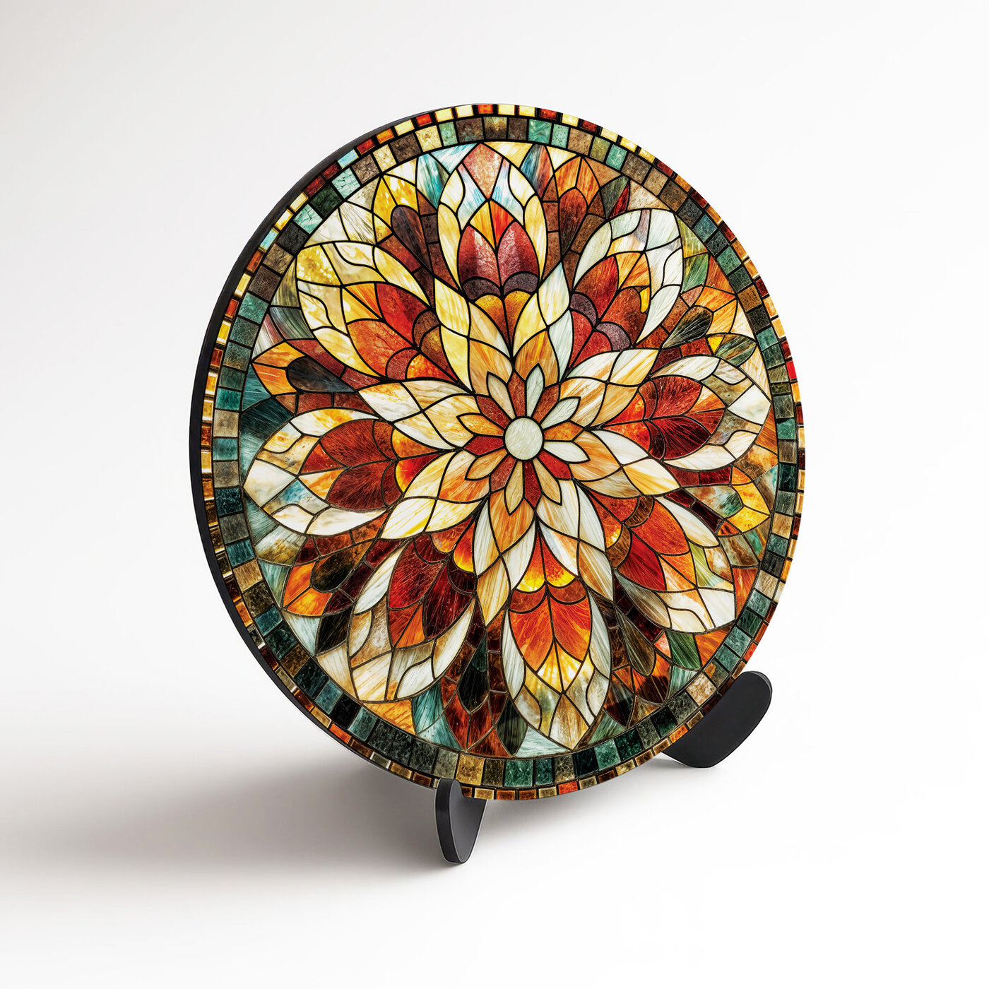 Wooden Wall Mandala - Colors of the World