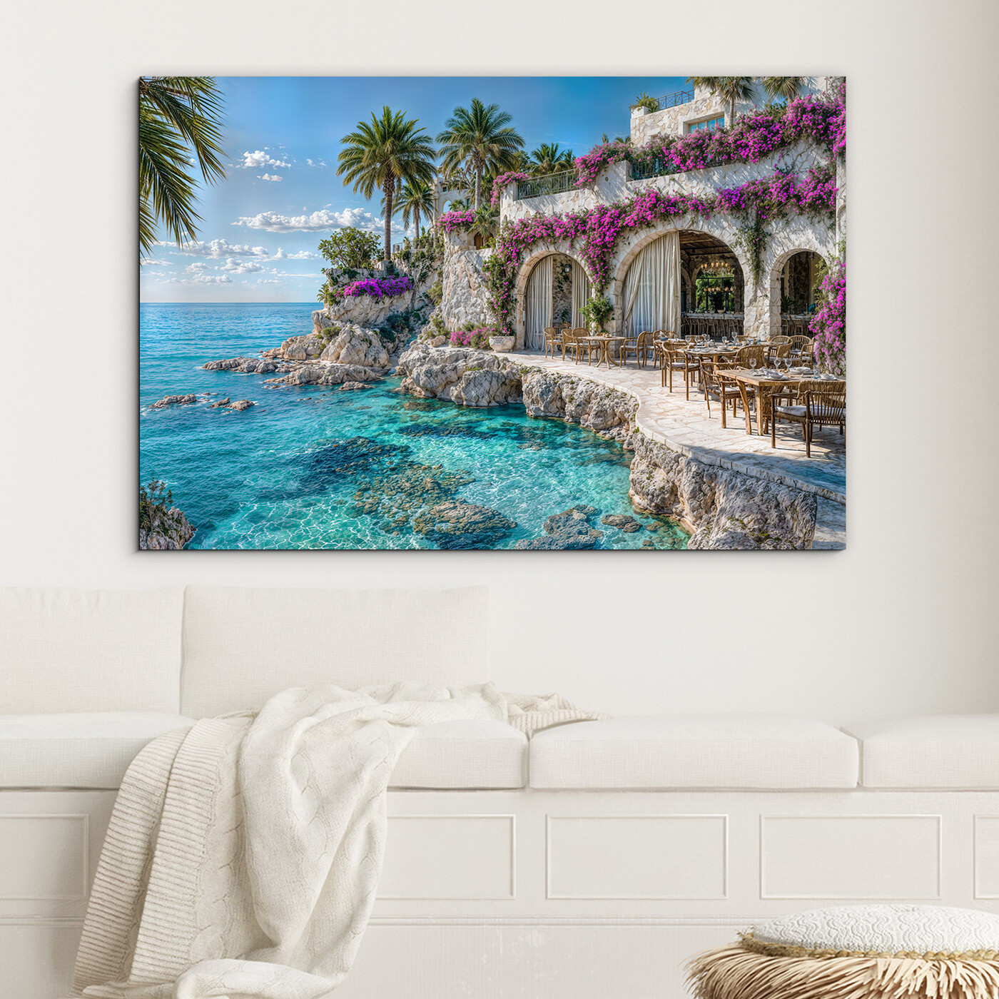 Dekoratívny obraz - Stredomorská terasa